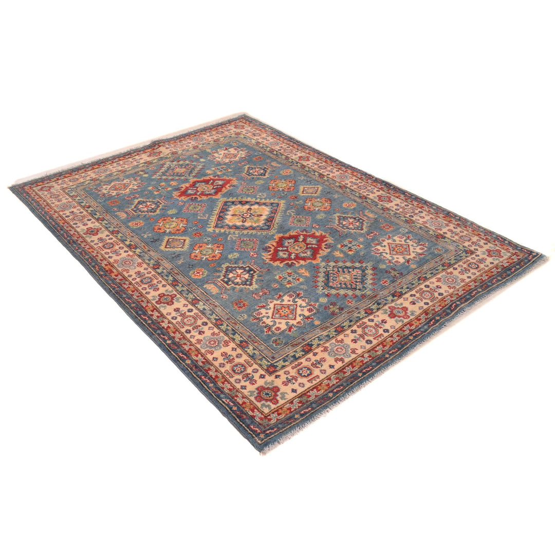 Hand knotted Kazak Carpet 4' 10" x 6' 2" - No. AL16388