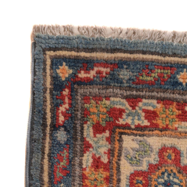 Hand knotted Kazak Carpet 4' 10" x 6' 2" - No. AL16388