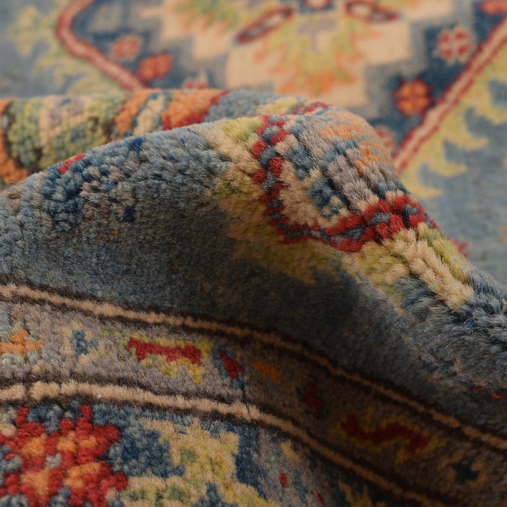 Hand knotted Kazak Carpet 4' 10" x 6' 2" - No. AL16388