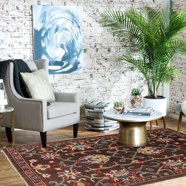 Hand knotted Sultani Carpet 3' 4" x 5' 1" - No. AL58164