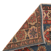 Blue Color Kazak Rug 3' 11" x 5' 9" - No. AL58704