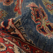 Blue Color Kazak Rug 3' 11" x 5' 9" - No. AL58704