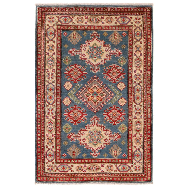 Hand knotted Kazak Carpet 3' 3" x 5' 0" - No. AL16916