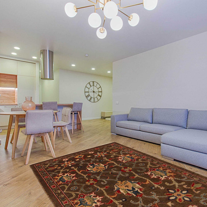 Hand Knotted Sultani Modern Rug 3' 2" x 4' 11" - No. AL11678