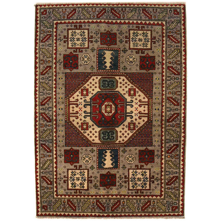 Oriental Mamluk Area Rug 3' 4" x 4' 9" - No. AL55370