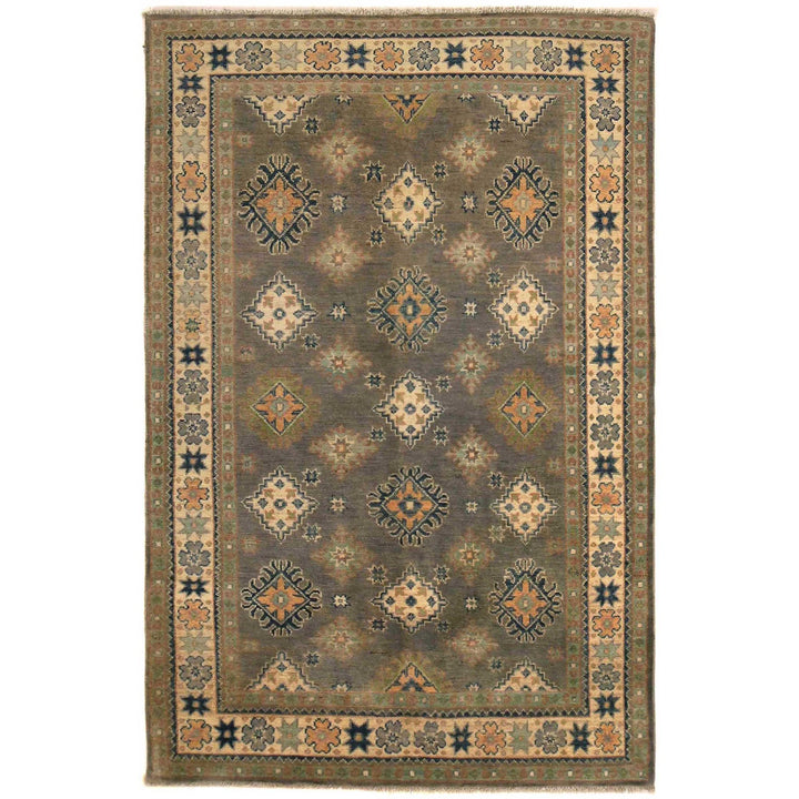 Hand knotted Kazak Rugs 3' 11" x 5' 10" - No. AL67550