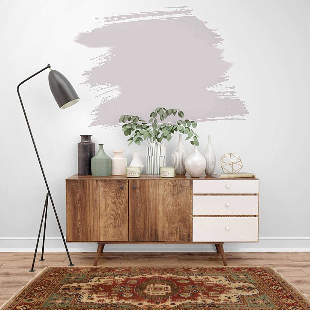 Hand Knotted Persian Heriz Area Rug 3' 5" x 5' 0" - No. AL85523