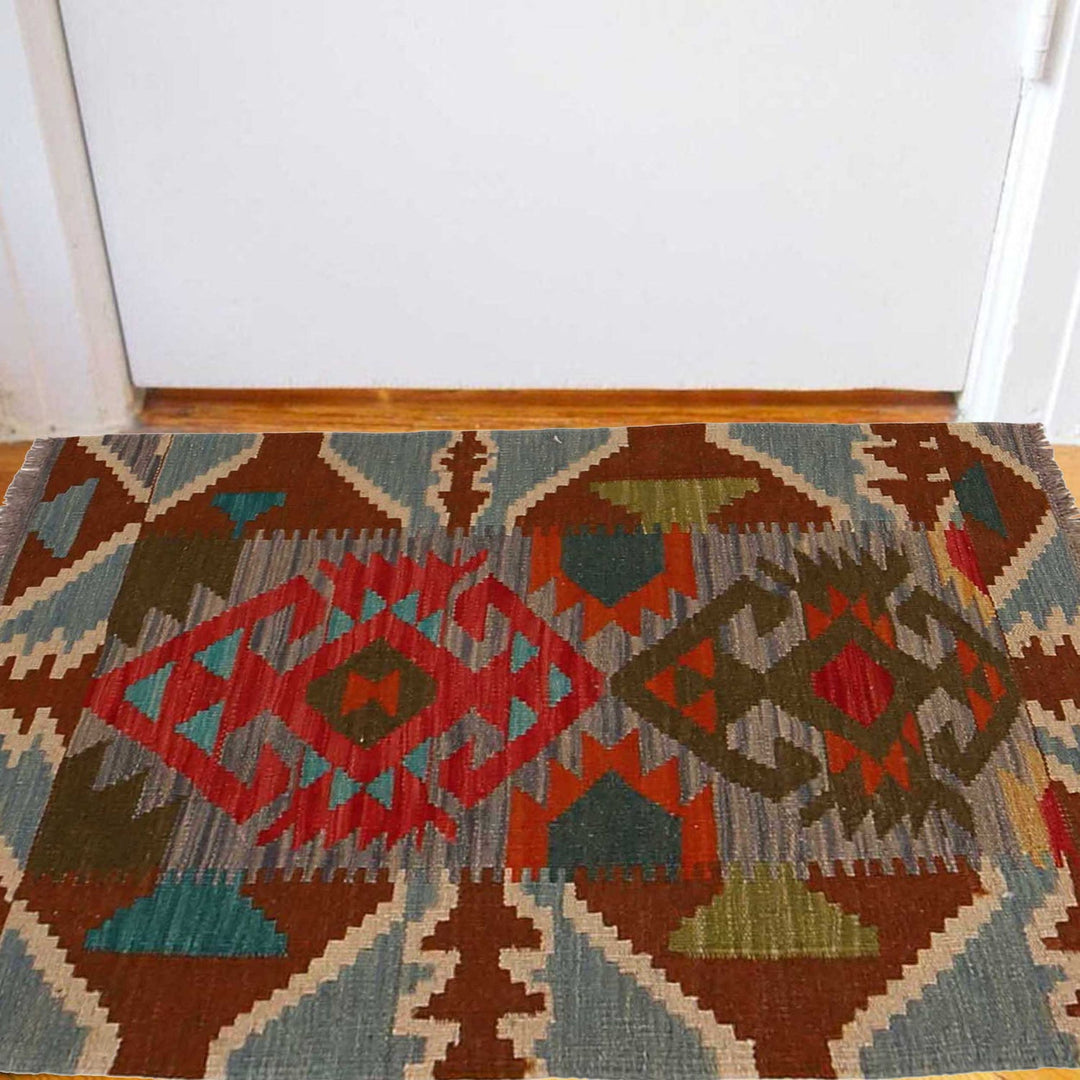 Small Size Chobi Kilim 2' 0" x 3' 0" - No. AL76503