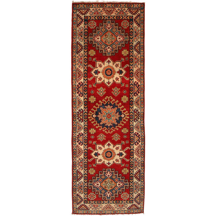 Red Color Kazak Runner Rug 2' 0" x 6' 0" - No. AL11672