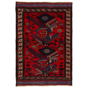 Traditional Baloch Rug 3' 2" x 4' 9" - No. AL95205