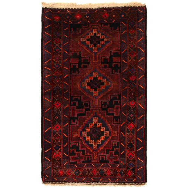 Traditional Baloch Rug 2' 8" x 4' 7" - No. AL71103