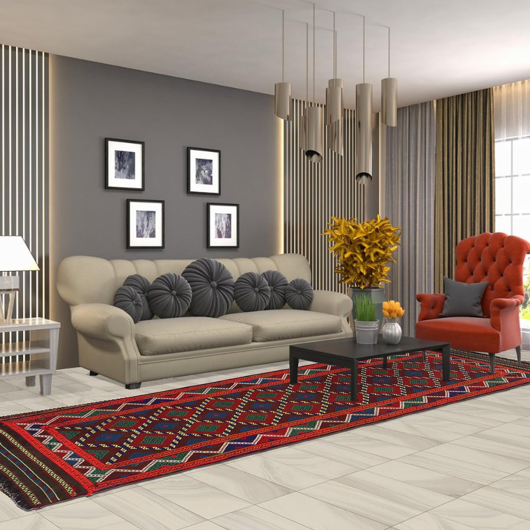 Short Kilim Runner 2' 3" x 7' 3" - No. AL59222