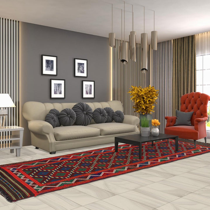 Short Kilim Runner 2' 3" x 7' 3" - No. AL59222