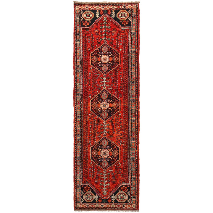Rich Red Color Shiraz Carpet Runner 2' 8" x 9' 5" - No. AL20671