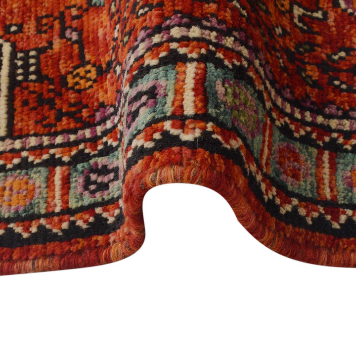 Rich Red Color Shiraz Carpet Runner 2' 8" x 9' 5" - No. AL20671