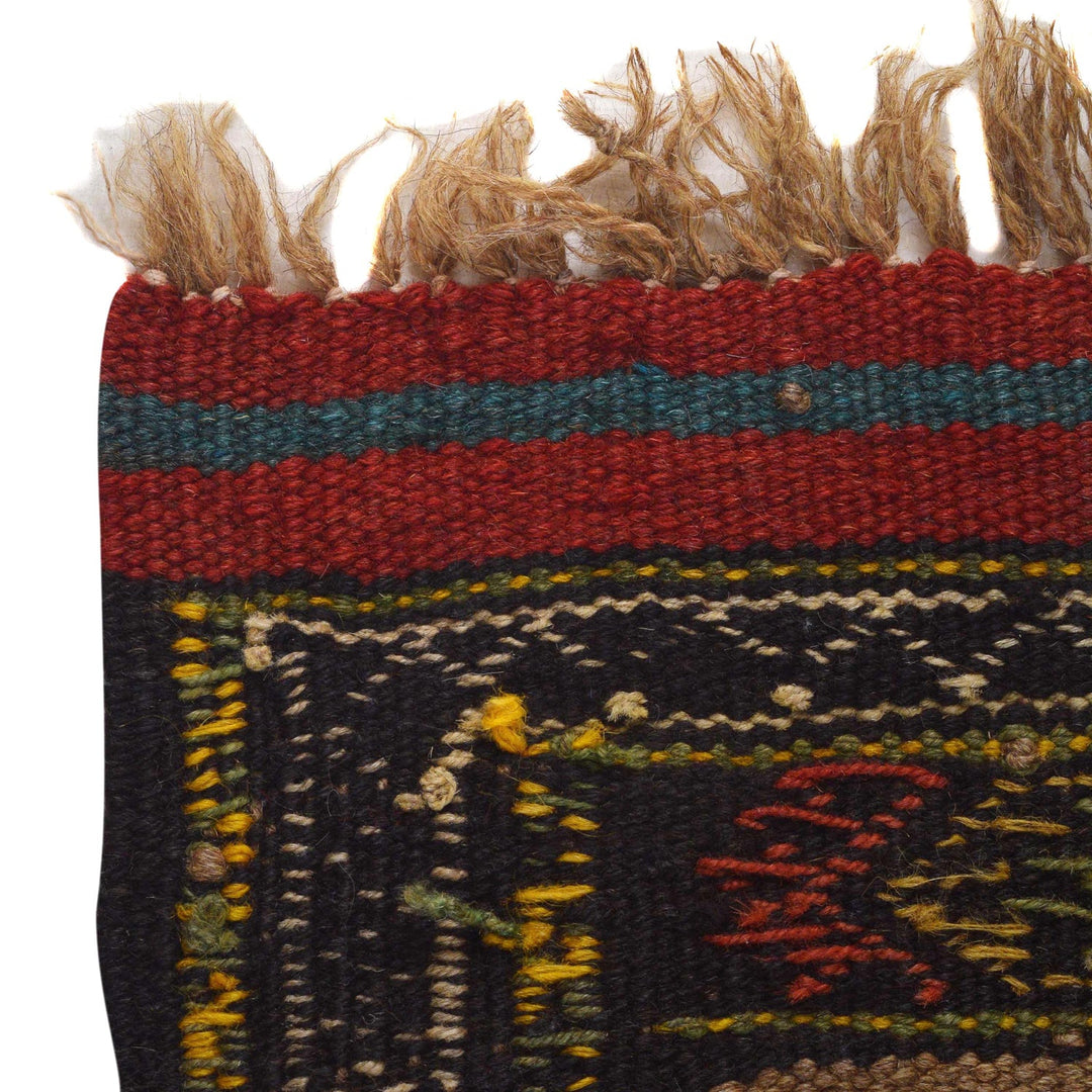 Hand Knotted Sufra Kilem 2' 1" x 2' 11" - No. AL62274