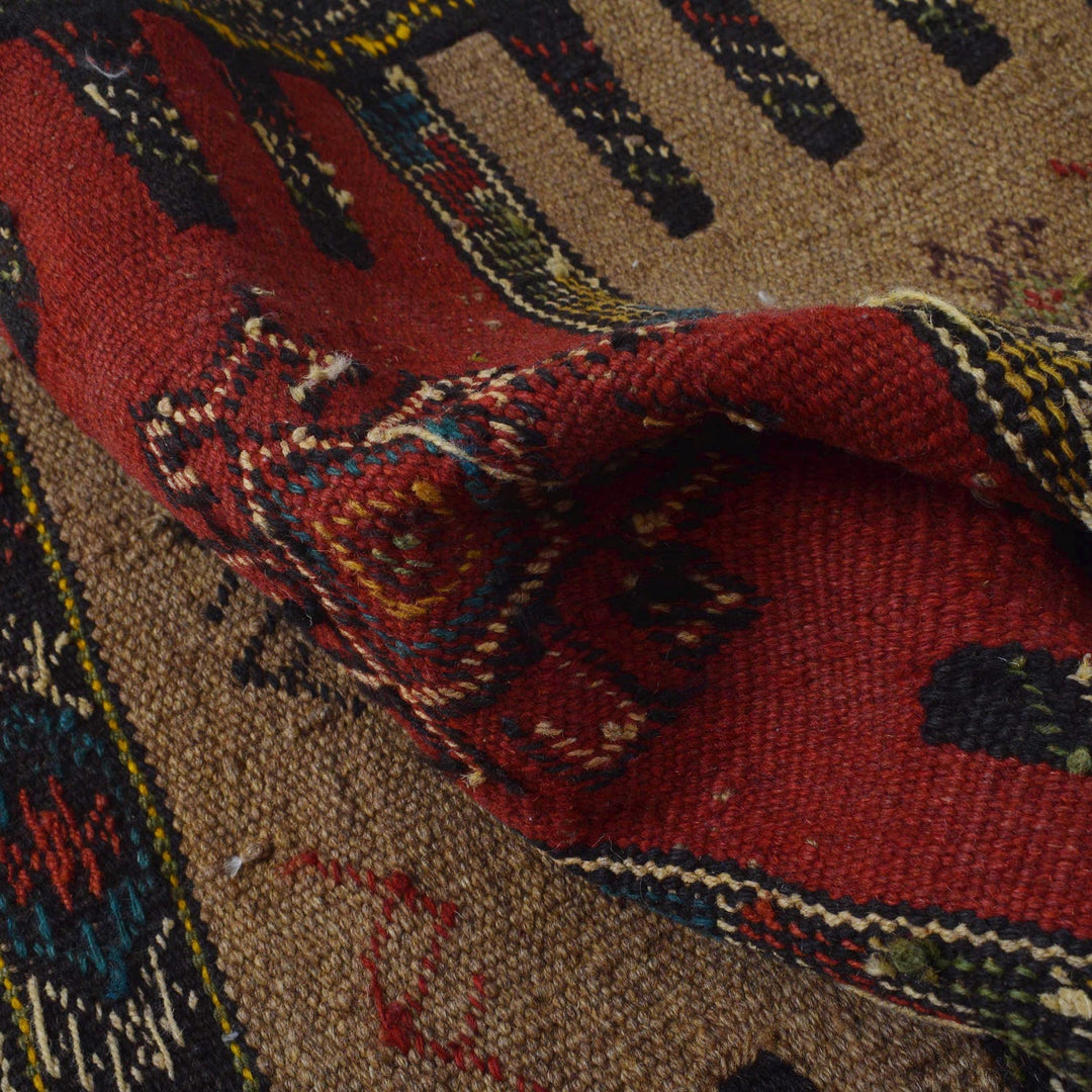 Hand Knotted Sufra Kilem 2' 1" x 2' 11" - No. AL62274