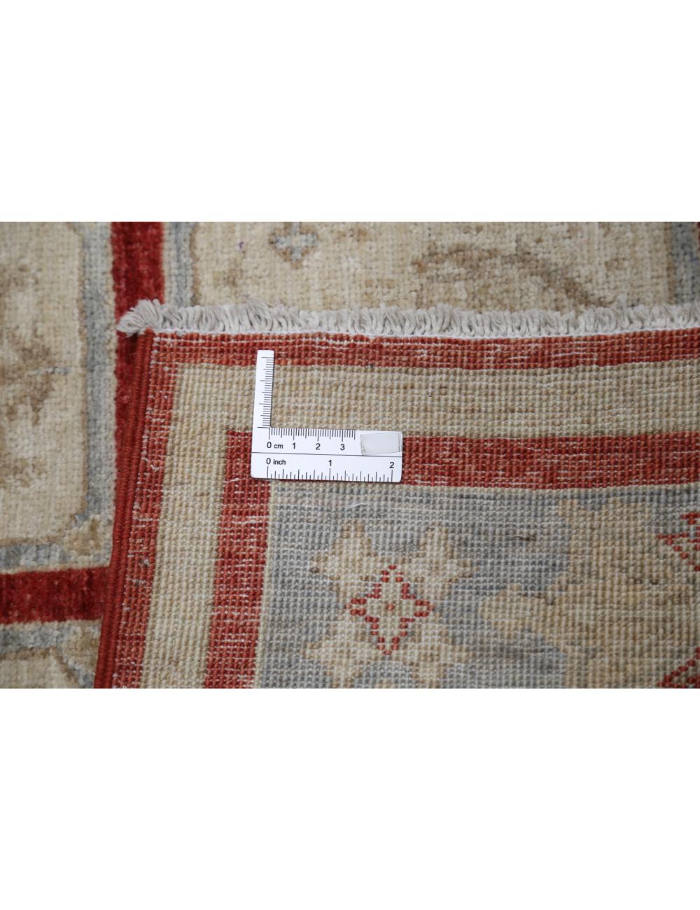 Afghan Oriental Rug 3' 4" x 4' 9" Hand-Knotted | No. AT21646