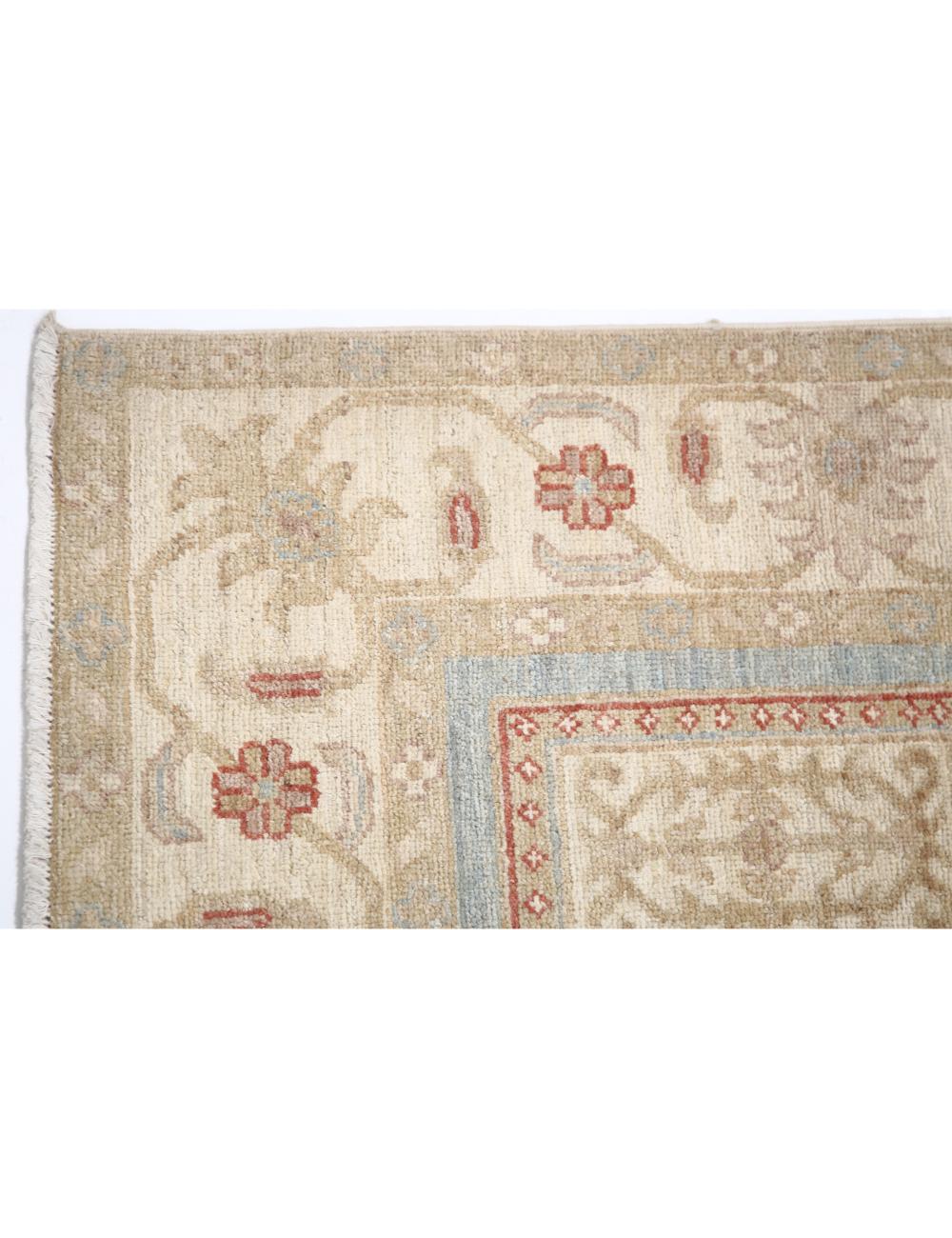 Afghan Bakhtiari Runner Rug 2' 6" x 10' 1" Hand-Knotted | No. AT33272