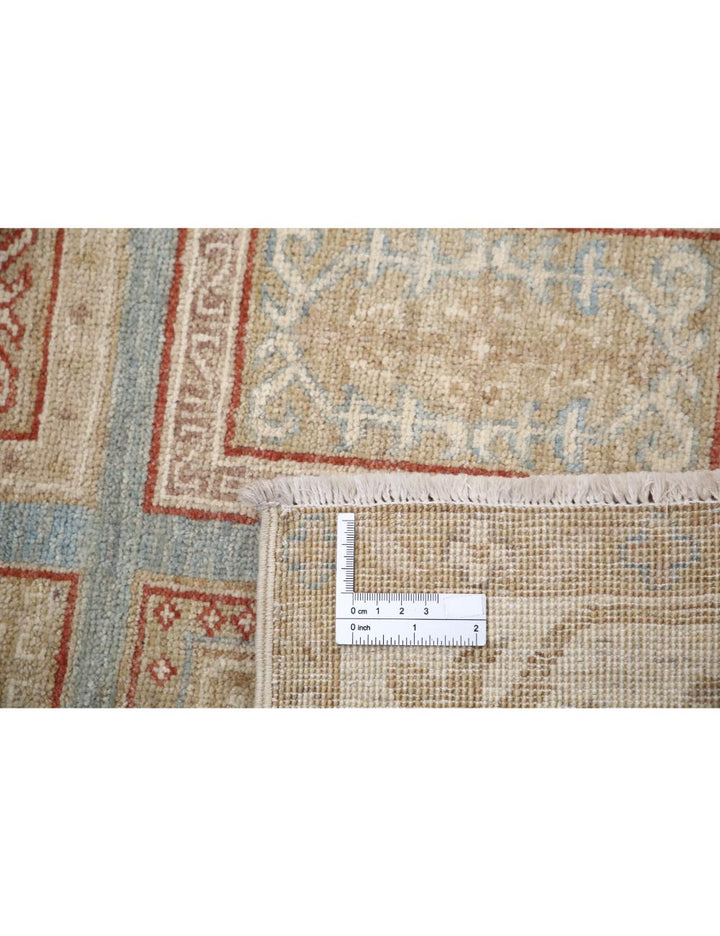Afghan Bakhtiari Runner Rug 2' 6" x 10' 1" Hand-Knotted | No. AT33272