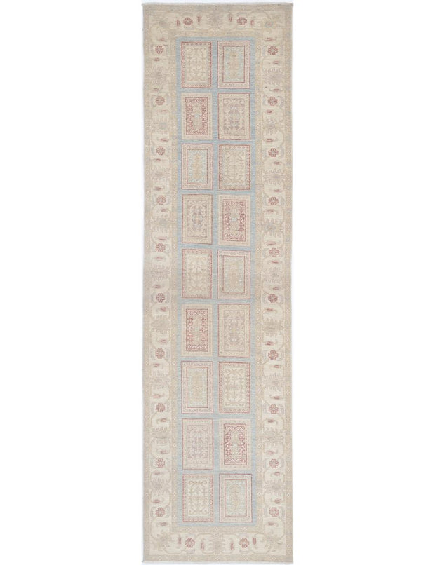 Hand Knotted Bakhtiari Wool Rug 2' 6" x 10' 1" - No. AT33272