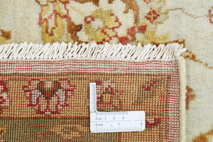 Afghan Ziegler Rug 5' 9" x 8' 9" Hand-Knotted | No. AT76649