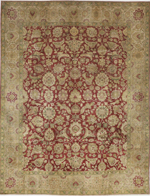 Hand Knotted Ziegler Wool Rug 8' 8" x 11' 4" - No. AT44443