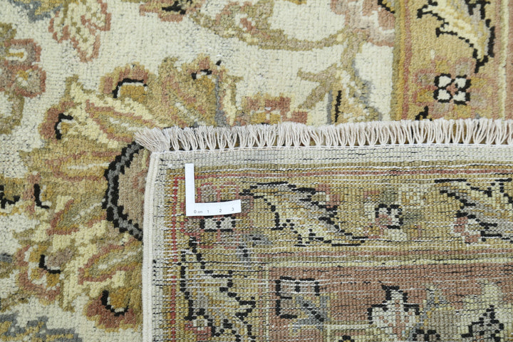 Afghan Ziegler Rug 8' 11" x 11' 4" Hand-Knotted | No. AT32571