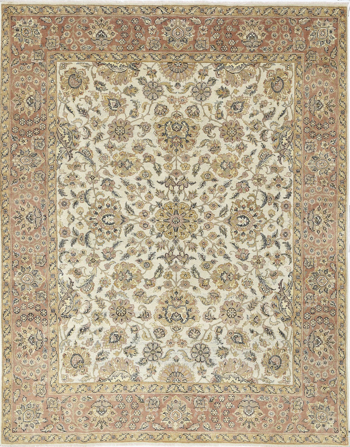 Afghan Ziegler Rug 8' 11" x 11' 4" Hand-Knotted