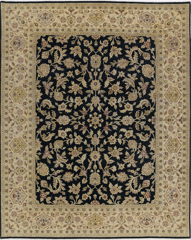 Hand Knotted Ziegler Wool Rug 7' 10" x 9' 9" - No. AT89387