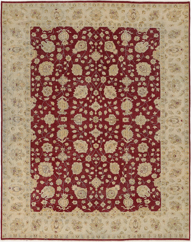 Hand Knotted Ziegler Wool Rug 8' 10" x 11' 4" - No. AT17845