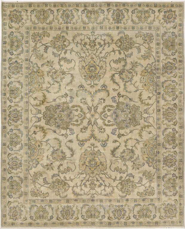 Hand Knotted Ziegler Wool Rug 7' 9" x 9' 7" - No. AT82365