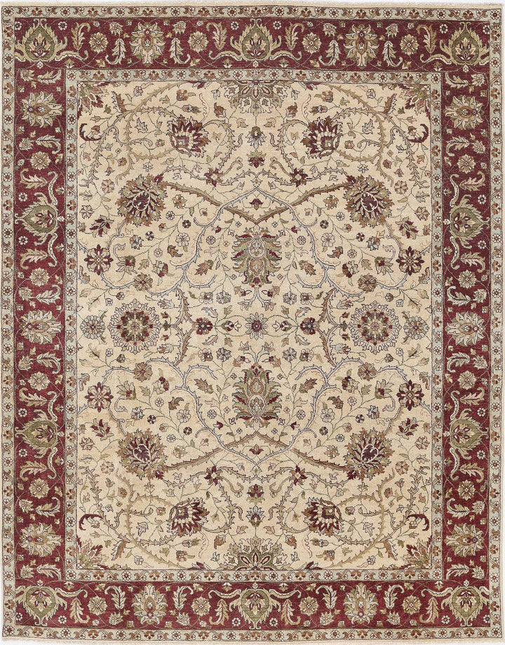 Hand Knotted Ziegler Wool Rug 8' 1" x 10' 3" - No. AT34577