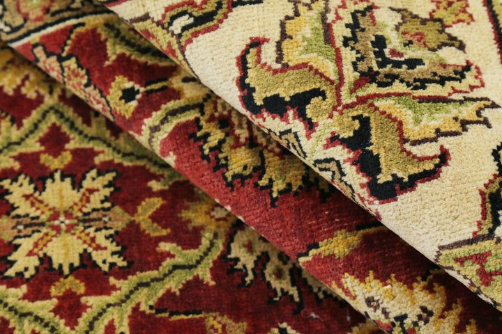 Afghan Ziegler Rug 9' 0" x 11' 11" Hand-Knotted | No. AT78505