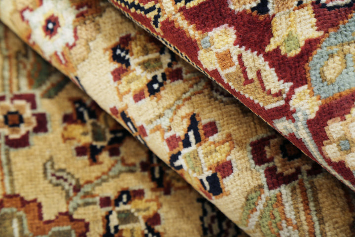 Hand Knotted Ziegler Wool Rug 6' 7" x 6' 8" - No. AT33671