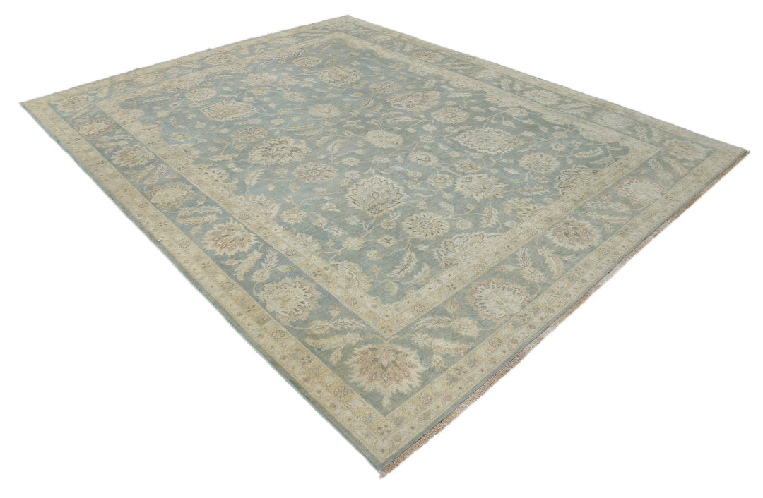 Hand Knotted Ziegler Wool Rug 7' 11" x 9' 10" - No. AT67870
