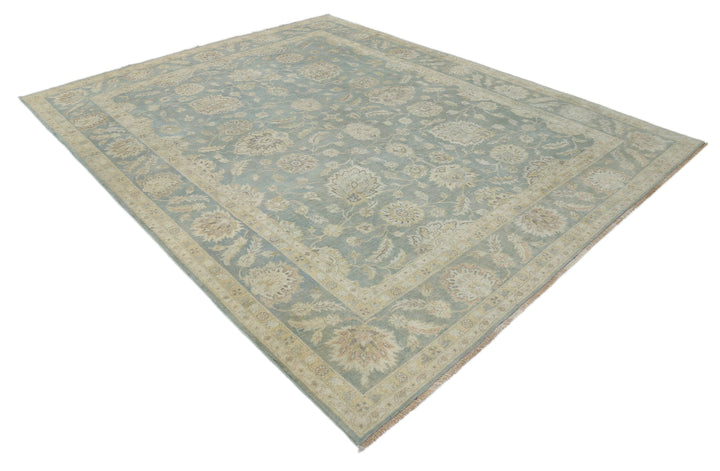 Hand Knotted Ziegler Wool Rug 7' 11" x 9' 10" - No. AT67870