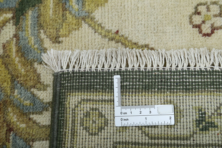 Hand Knotted Ziegler Wool Rug 7' 8" x 9' 8" - No. AT57587