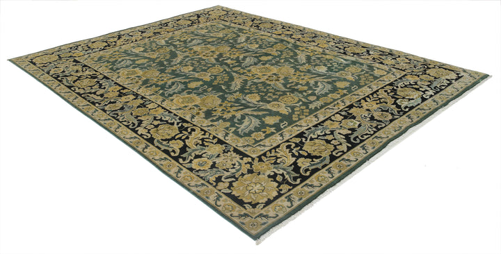 Afghan Ziegler Rug 7' 10" x 10' 0" Hand-Knotted | No. AT30980