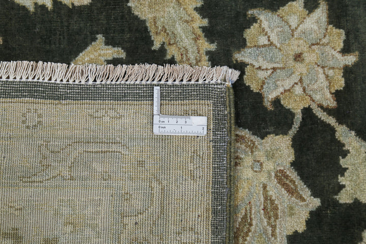 Afghan Ziegler Rug 8' 11" x 11' 8" Hand-Knotted | No. AT49974