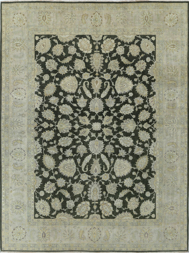 Hand Knotted Ziegler Wool Rug 8' 11" x 11' 8" - No. AT49974