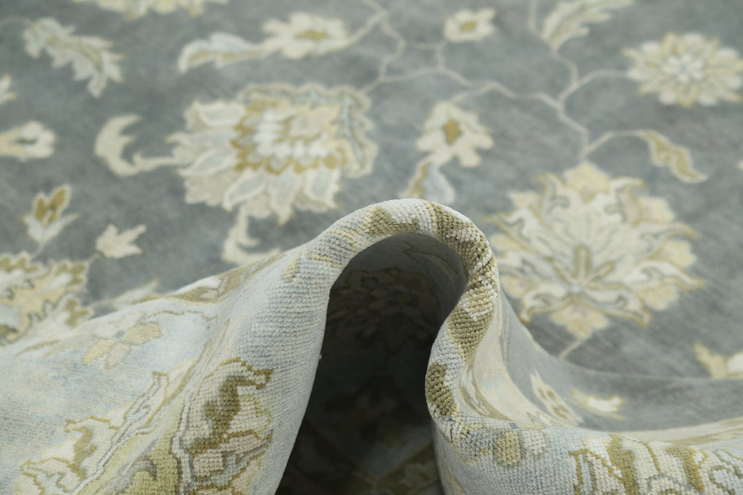 Afghan Ziegler Rug 9' 10" x 13' 9" Hand-Knotted | No. AT88282