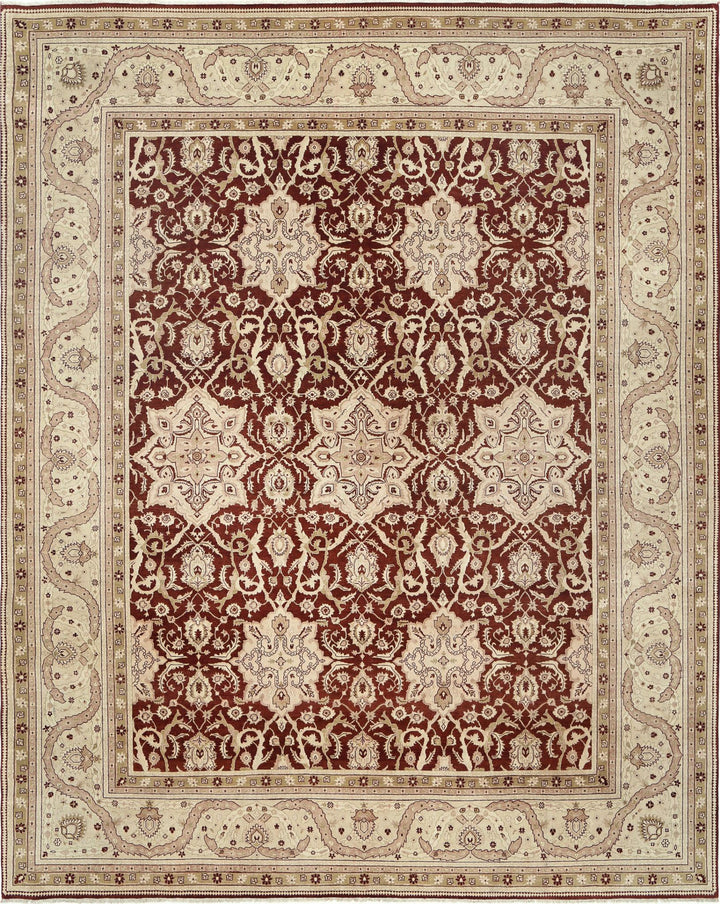 Hand Knotted Ziegler Wool Rug 11' 9" x 14' 7" - No. AT781940