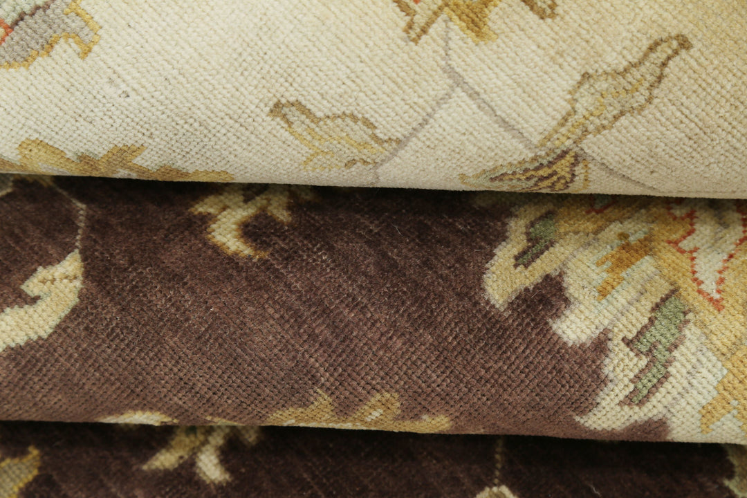 Hand Knotted Ziegler Wool Rug 11' 9" x 17' 6" - No. AT722515