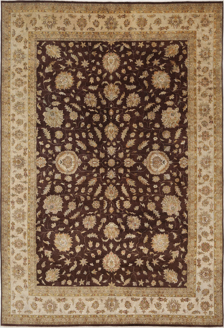Hand Knotted Ziegler Wool Rug 11' 9" x 17' 6" - No. AT722515