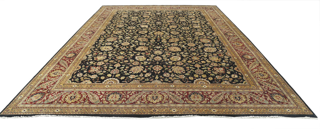 Afghan Ziegler Rug 11' 9" x 17' 11" Hand-Knotted | No. AT58174