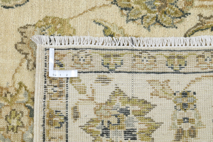 Ivory Afghan Ziegler Rug 4' 5" x 6' 5" Hand-Knotted view