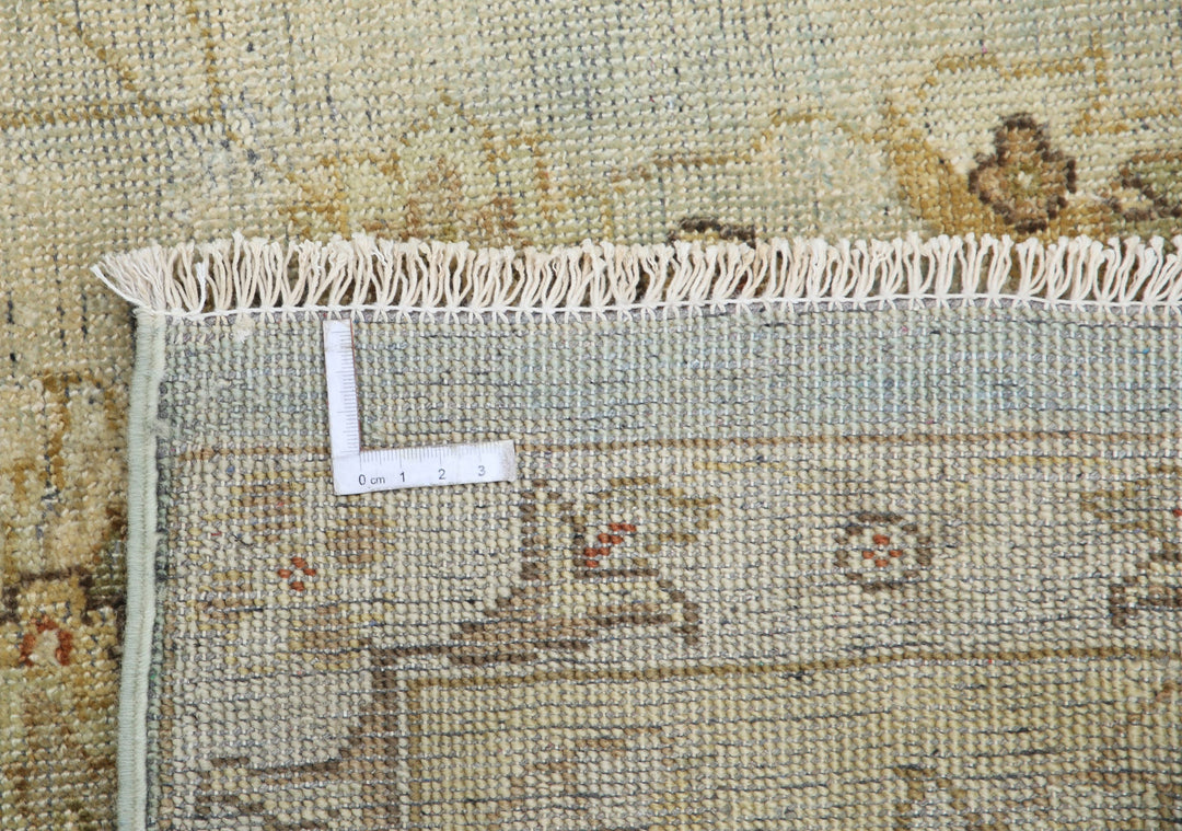 Afghan Ziegler Rug 8' 8" x 11' 9" Hand-Knotted | No. AT78834