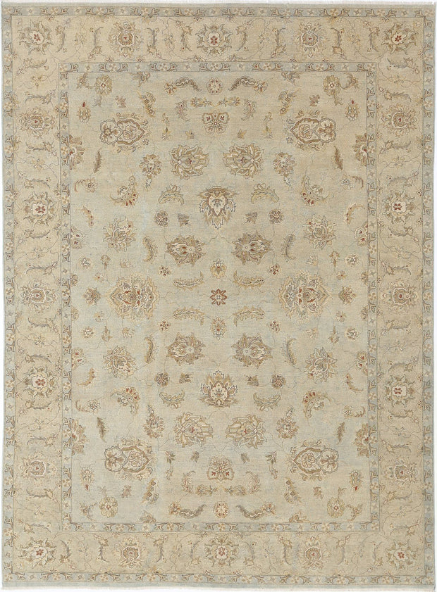 Hand Knotted Ziegler Wool Rug 8' 8" x 11' 9" - No. AT78834
