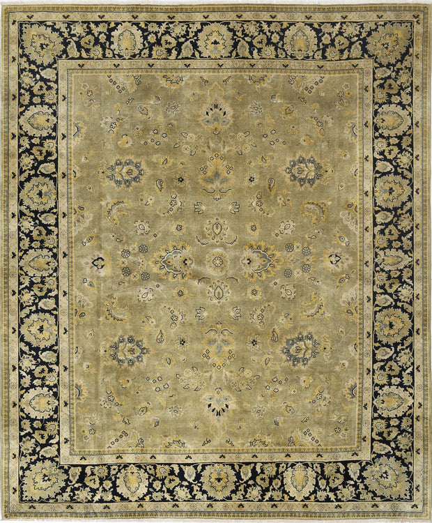 Hand Knotted Ziegler Wool Rug 7' 9" x 9' 4" - No. AT57793